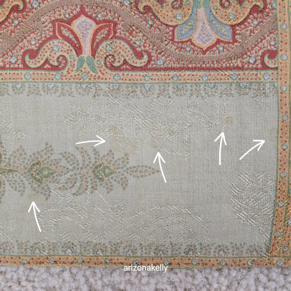 Etro Wool & Silk Scarf - Picture 6 of 16